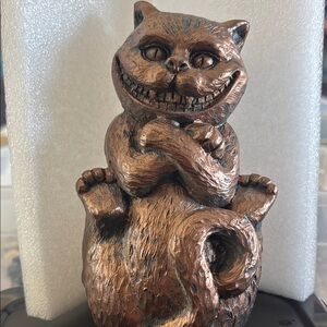 Plastic Cheshire cat- Alice in Wonderland